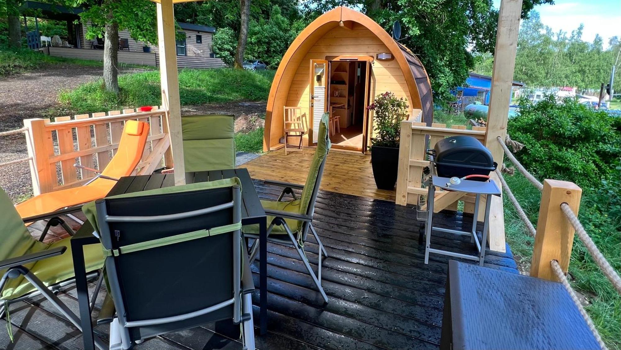 Tiny House Carlos - Zauberhaftes Camping-Pod Stuer Eksteriør billede