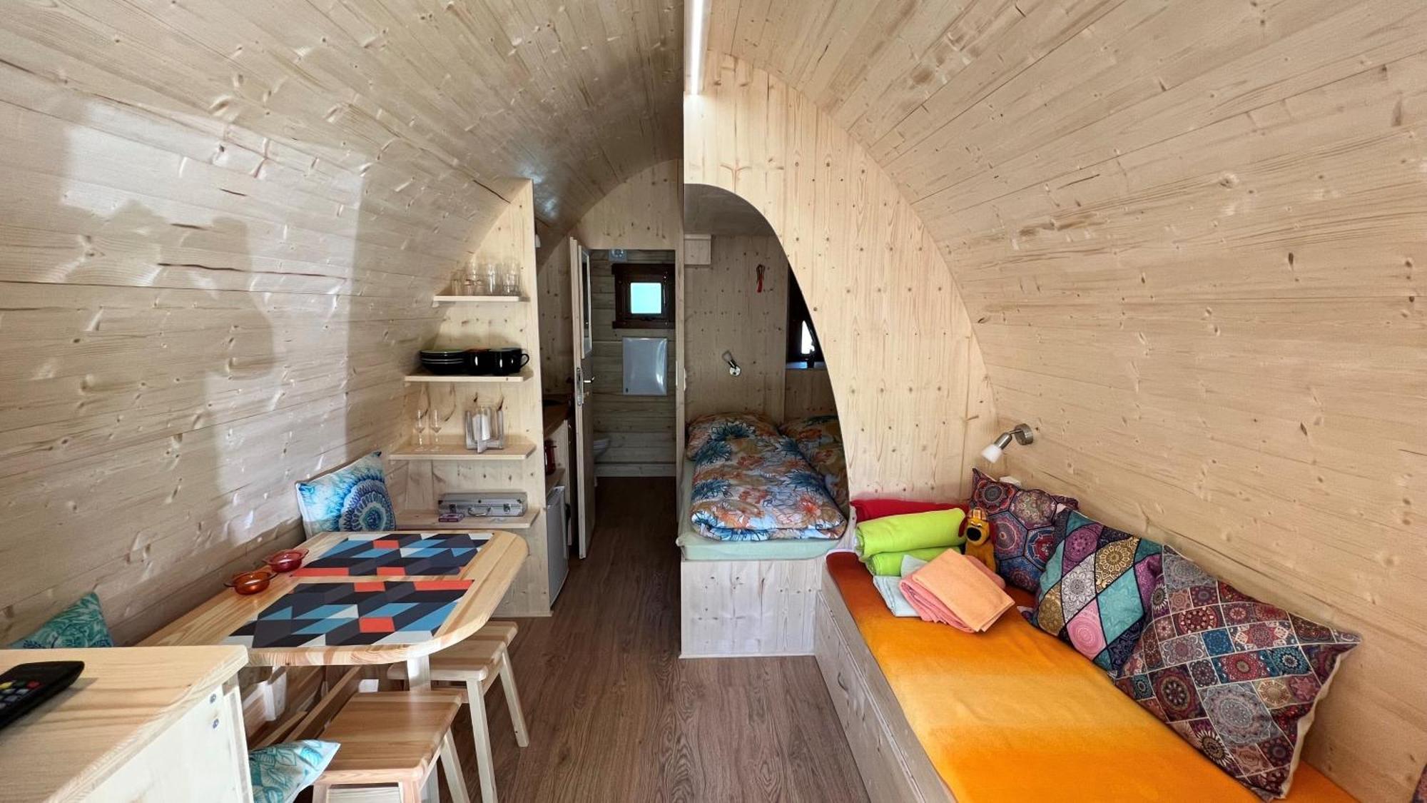 Tiny House Carlos - Zauberhaftes Camping-Pod Stuer Eksteriør billede