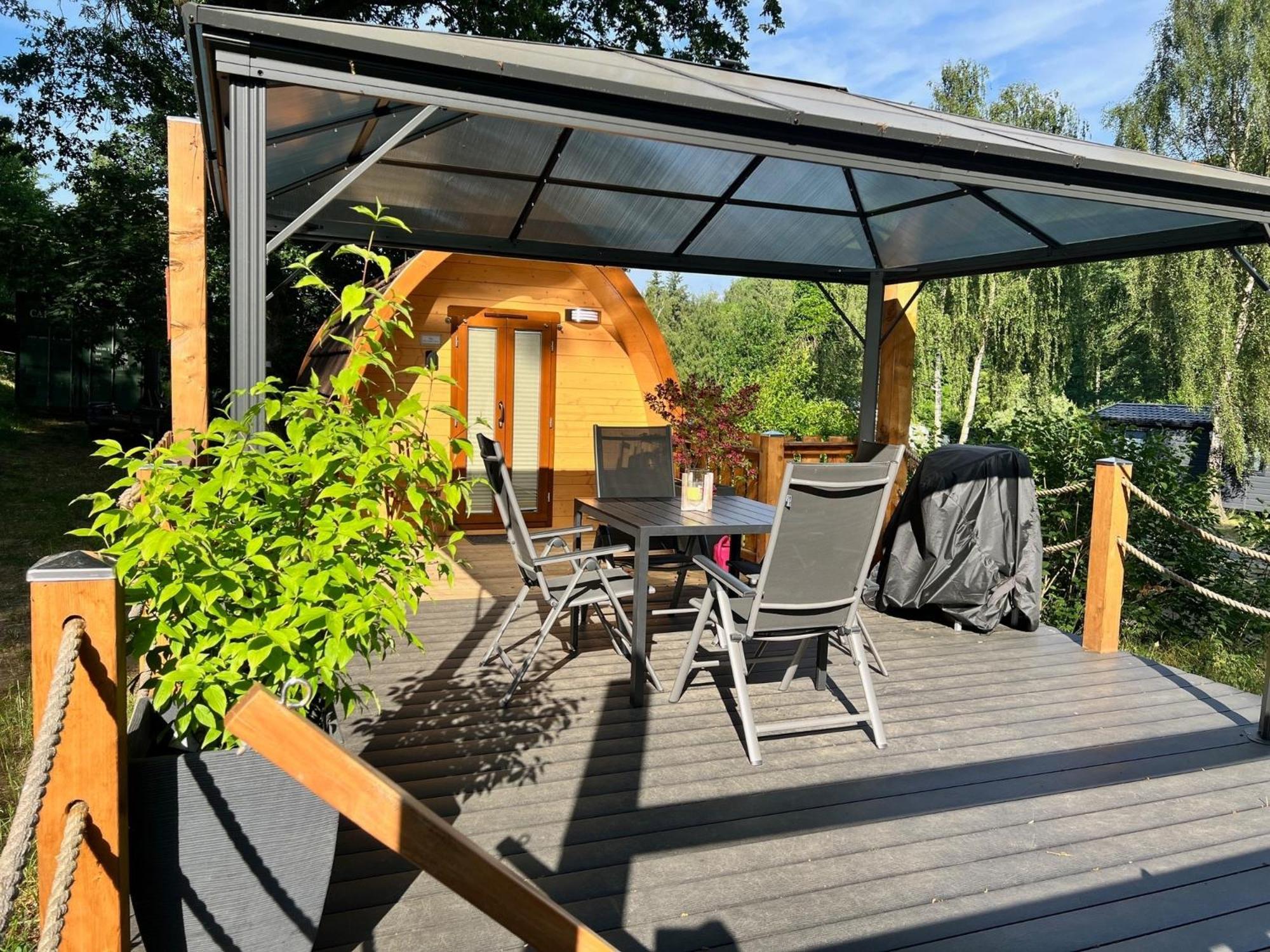 Tiny House Carlos - Zauberhaftes Camping-Pod Stuer Eksteriør billede
