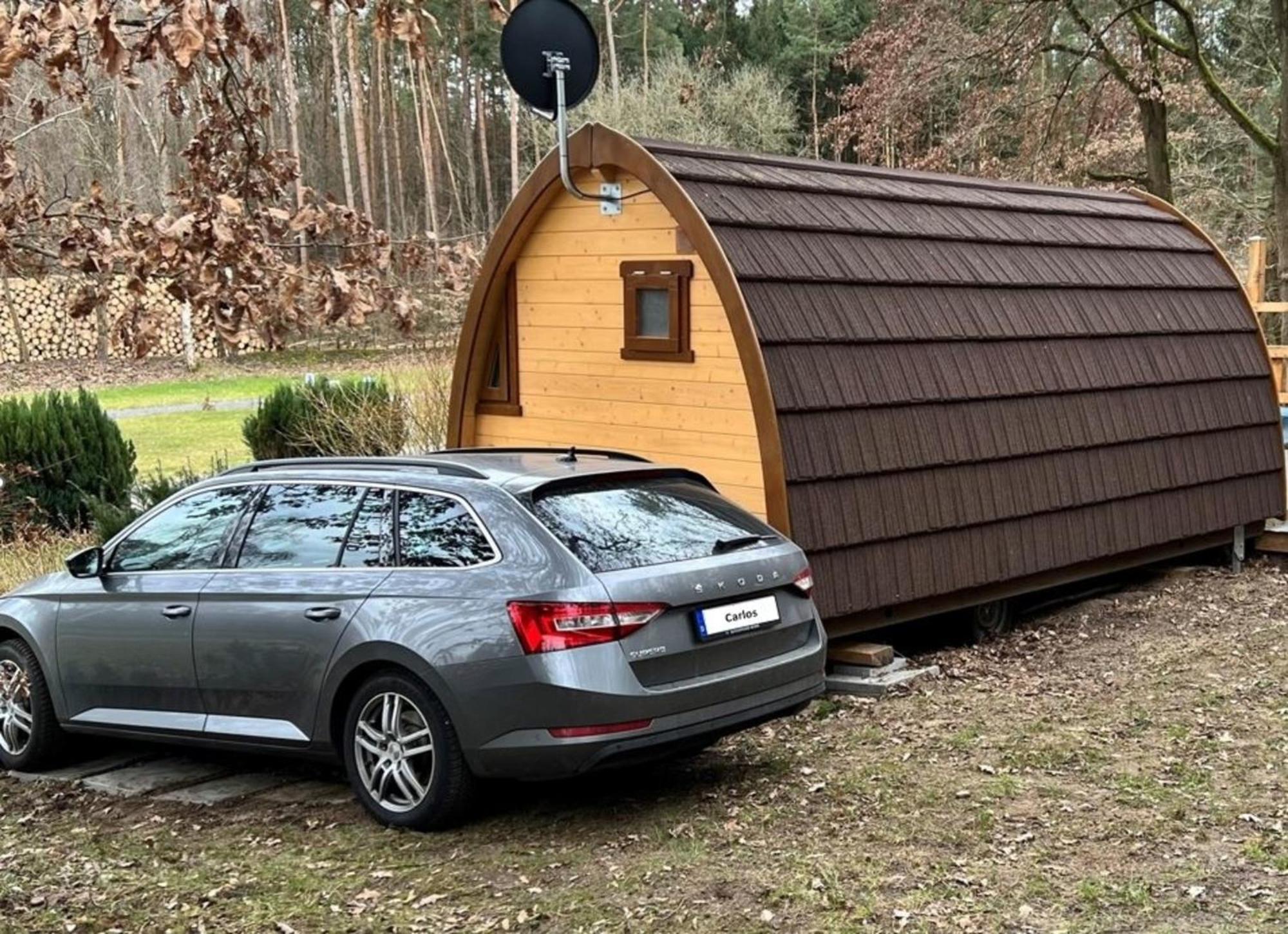 Tiny House Carlos - Zauberhaftes Camping-Pod Stuer Eksteriør billede